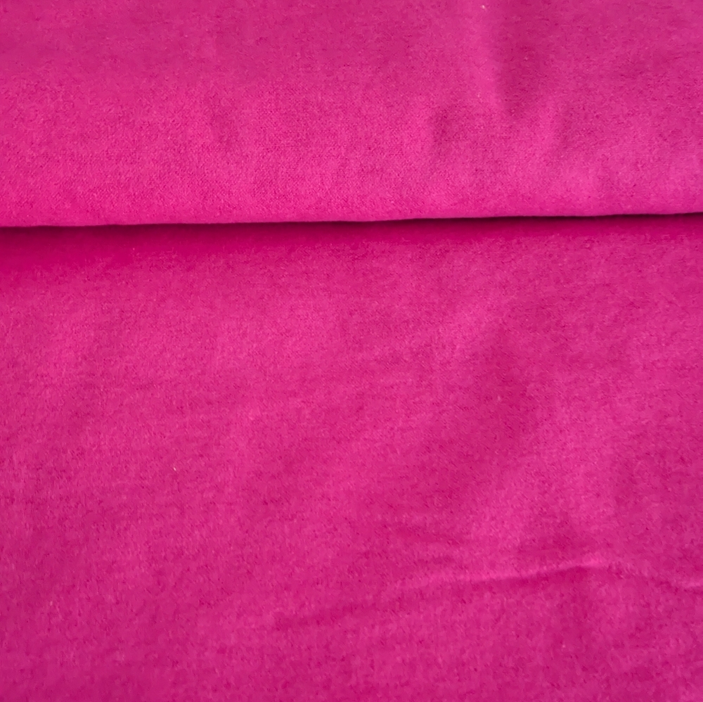 Hot Pink Flannel Fabric By The Yard